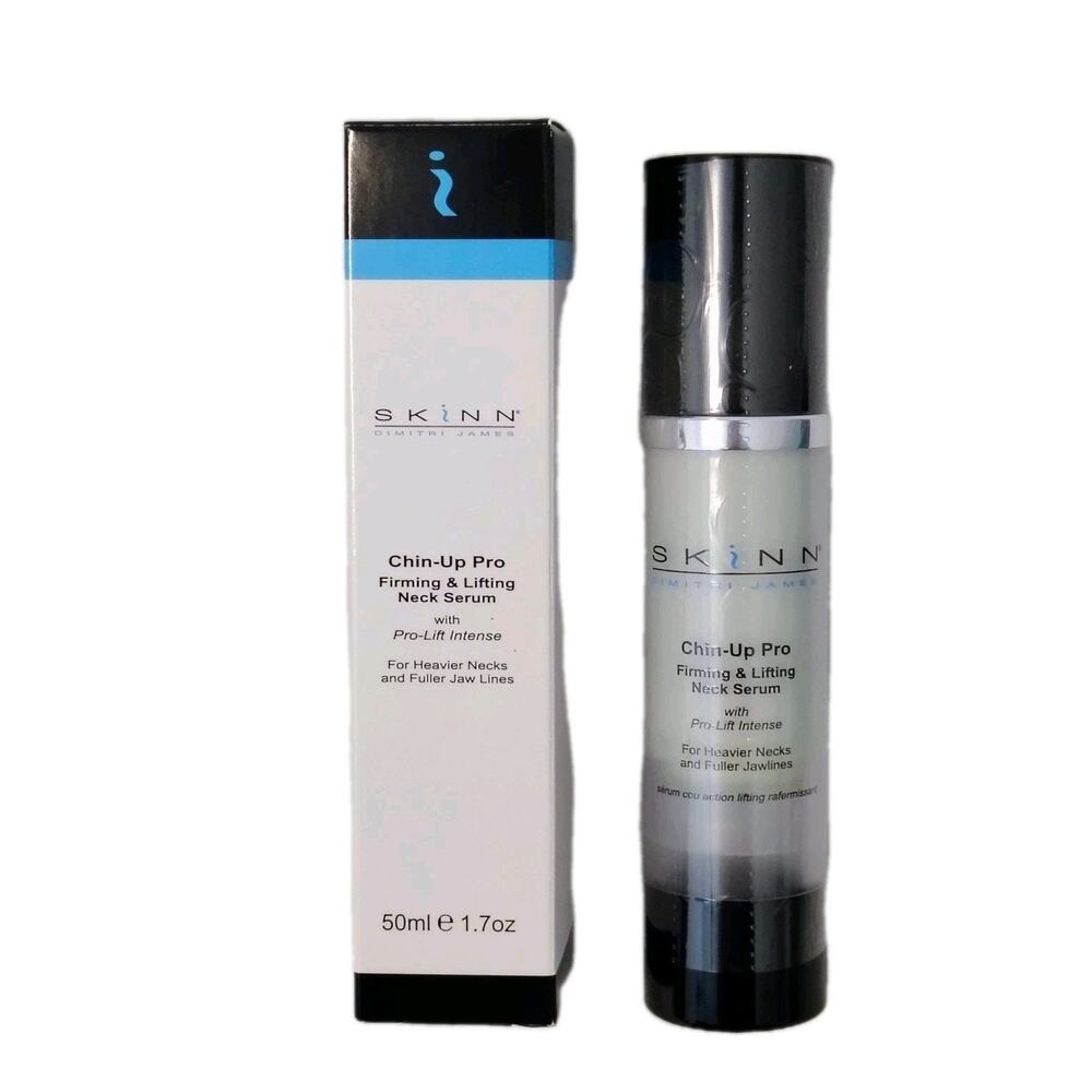 SKINN Dimitri James Chin-Up Pro Firming & Lifting Neck Serum 1.7 oz NEW SEALED